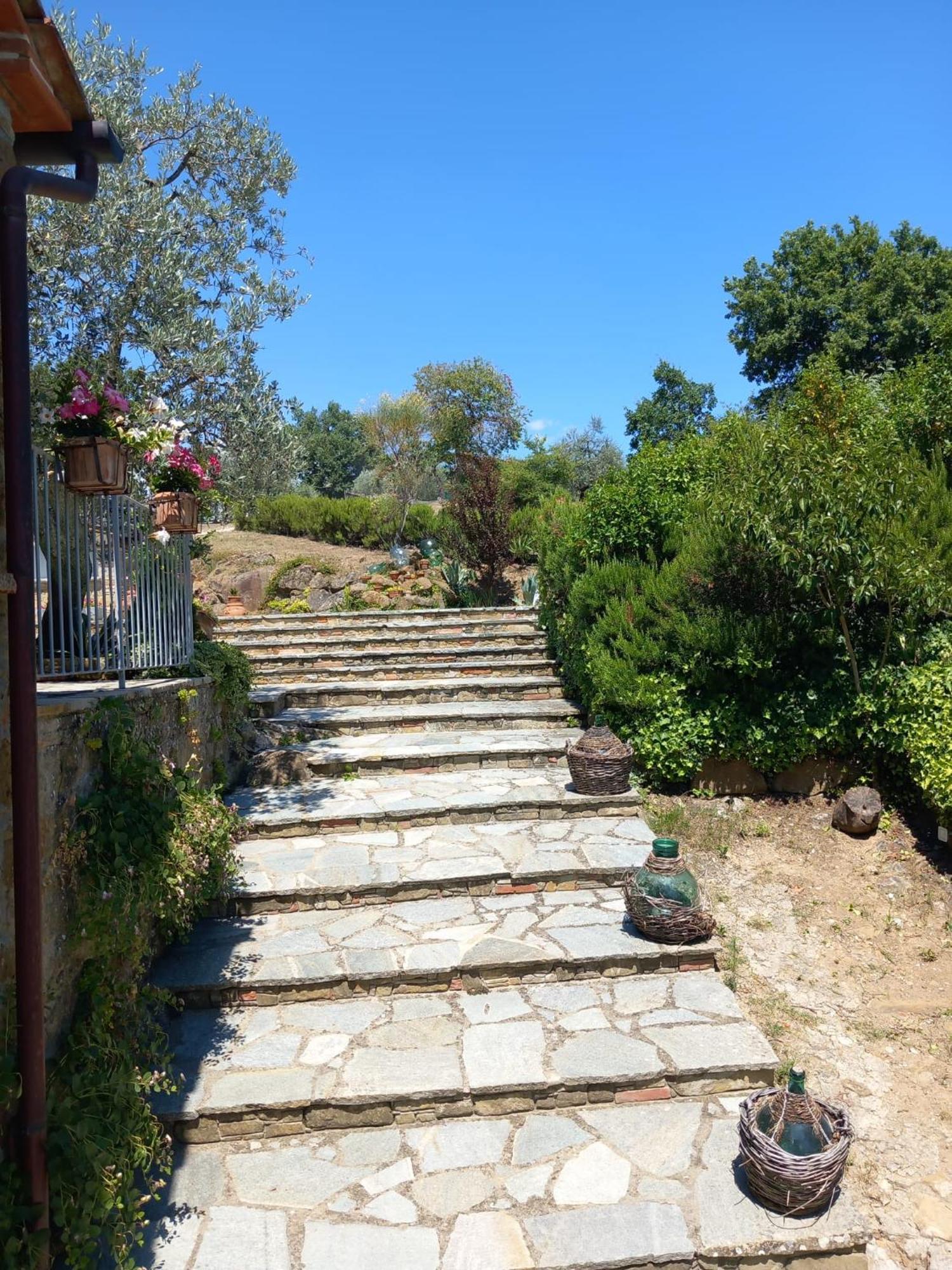 Casolare Il Moro Monte San Savino Exterior foto