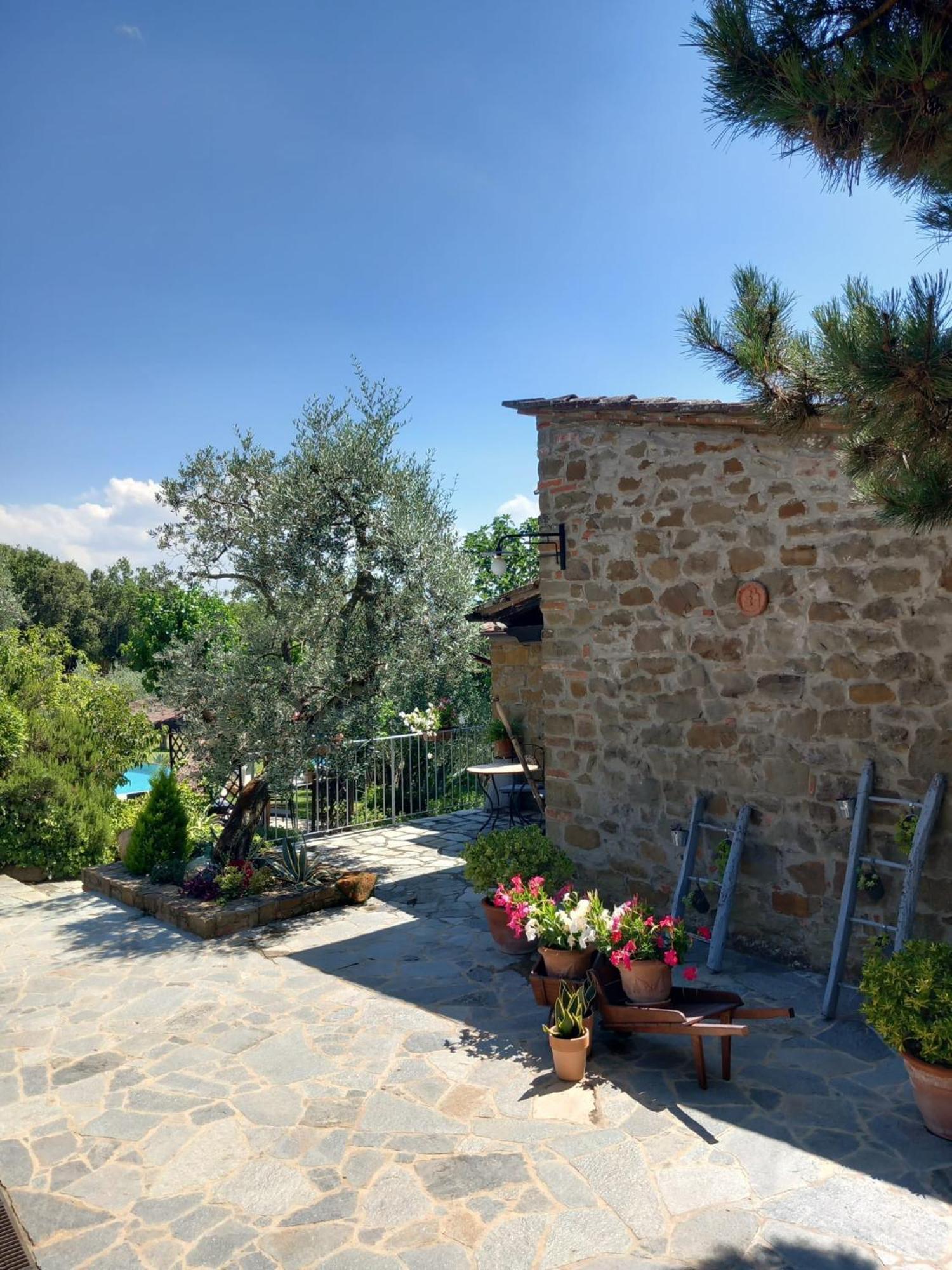 Casolare Il Moro Monte San Savino Exterior foto