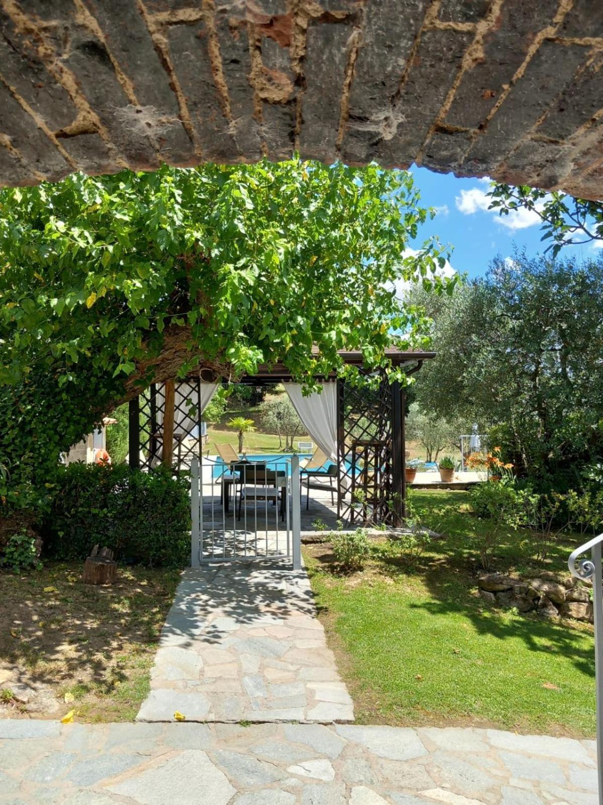 Casolare Il Moro Monte San Savino Exterior foto