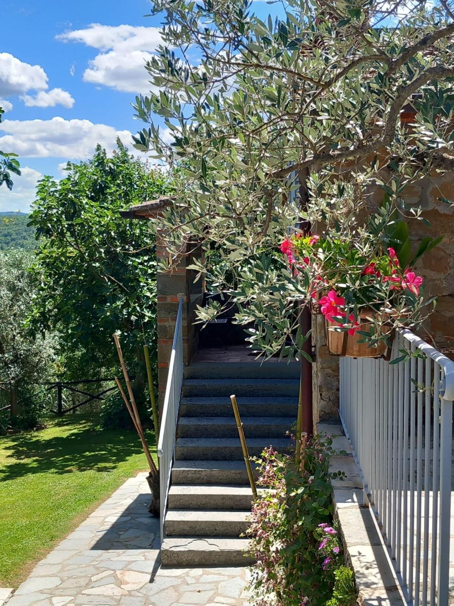 Casolare Il Moro Monte San Savino Exterior foto