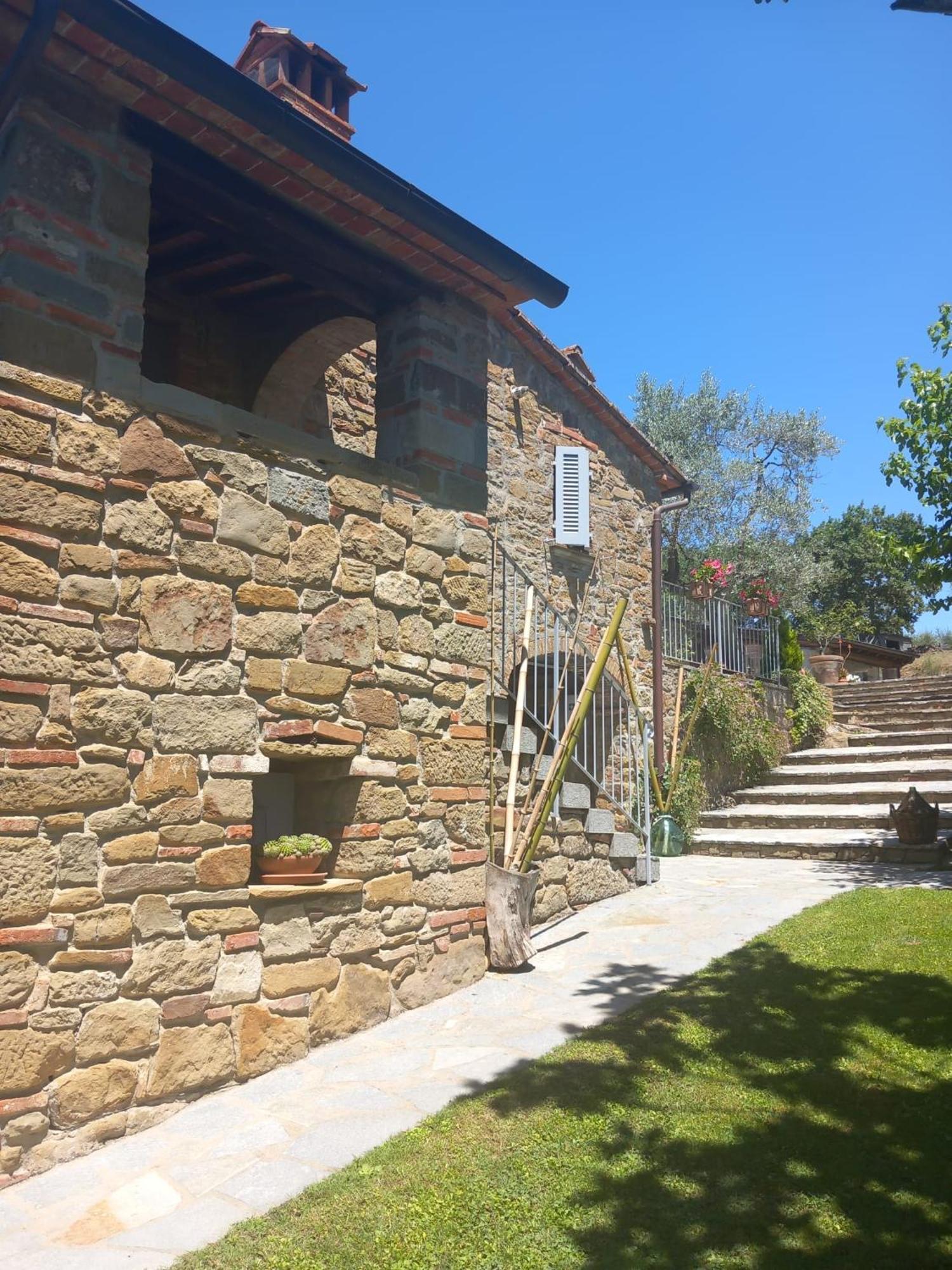 Casolare Il Moro Monte San Savino Exterior foto