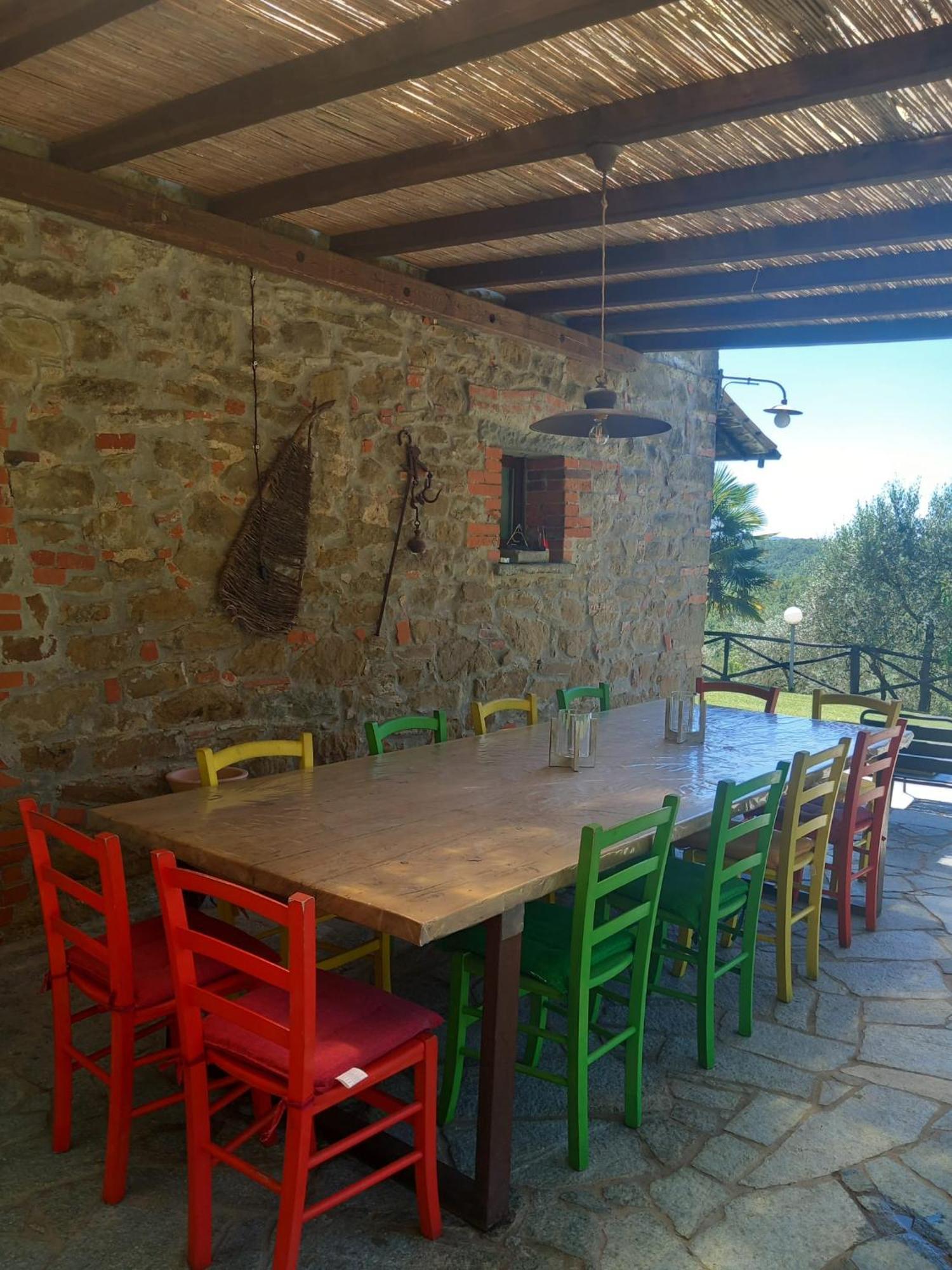 Casolare Il Moro Monte San Savino Exterior foto