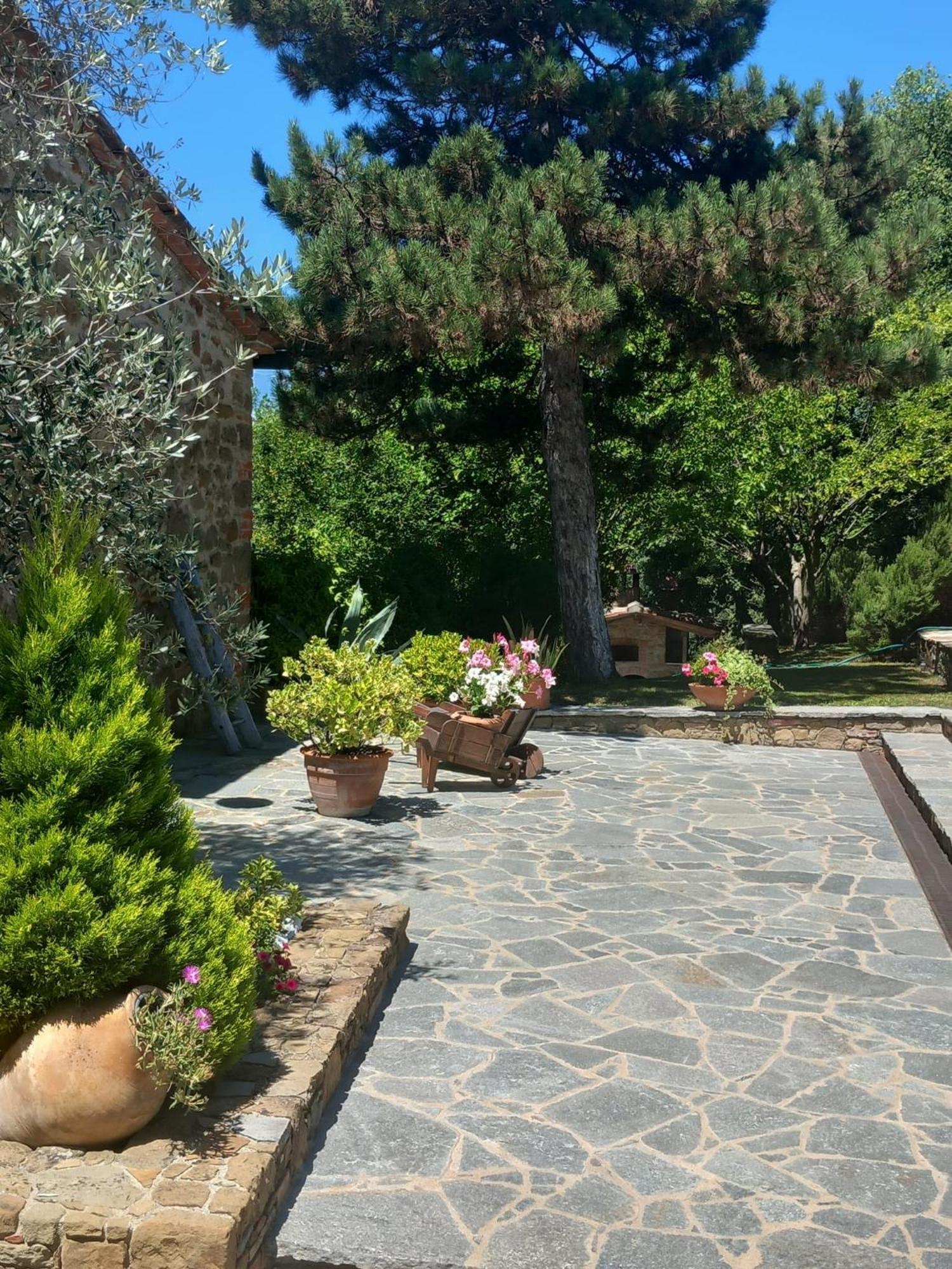 Casolare Il Moro Monte San Savino Exterior foto