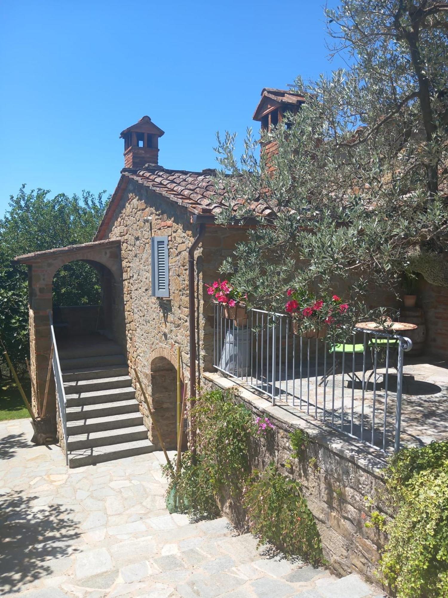 Casolare Il Moro Monte San Savino Exterior foto
