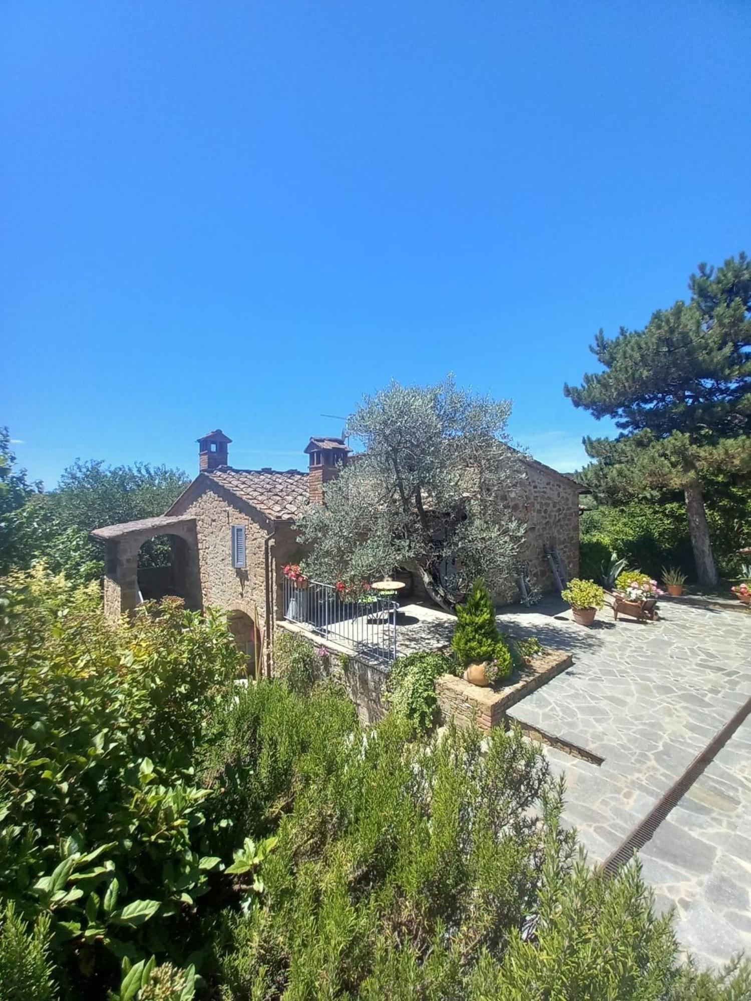 Casolare Il Moro Monte San Savino Exterior foto