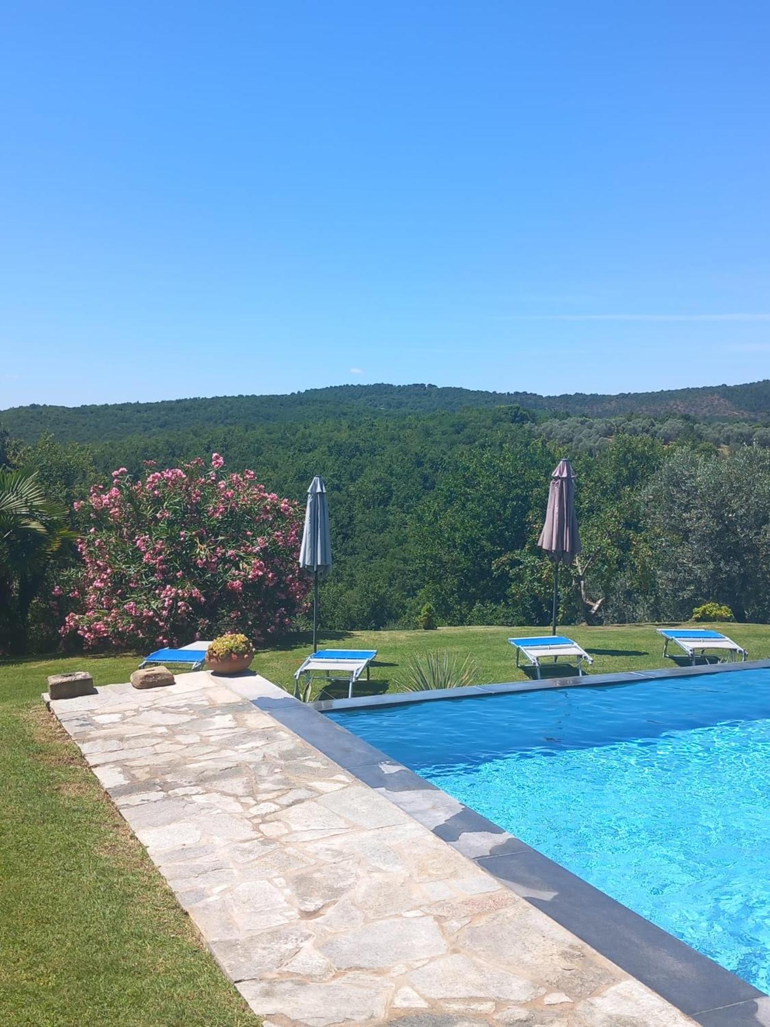 Casolare Il Moro Monte San Savino Exterior foto