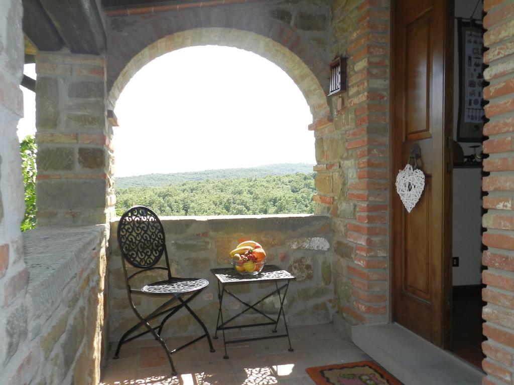 Casolare Il Moro Monte San Savino Exterior foto
